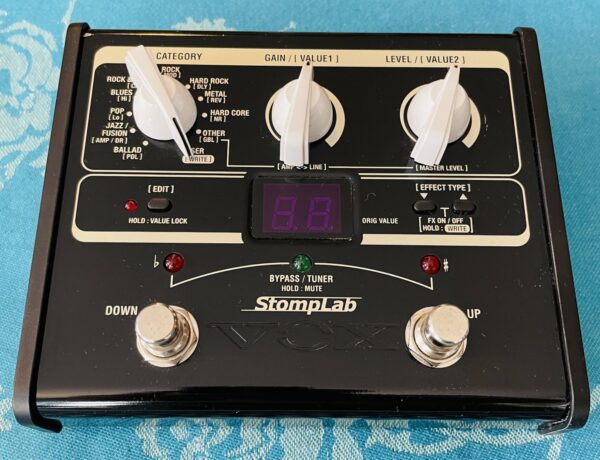 Pédalier multieffets Vox Stomplab SL1G n°029119, boite d’origine – Image 2