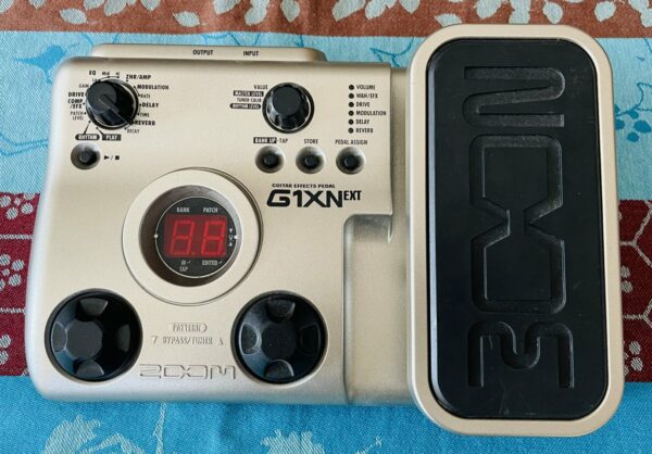 Multieffets guitare Zoom G1Xn Ext n°077735, notice