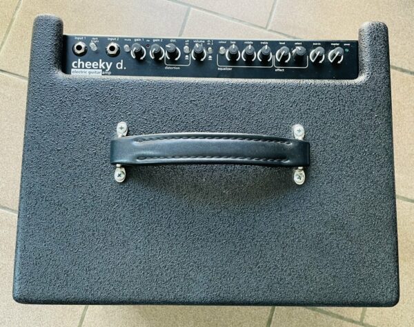 Amplificateur guitare électrique transistor-lampe AER Cheeky D.10 n°D9200049, housse AER, révision électronique Smoke Stack 06.08.25 – Image 4