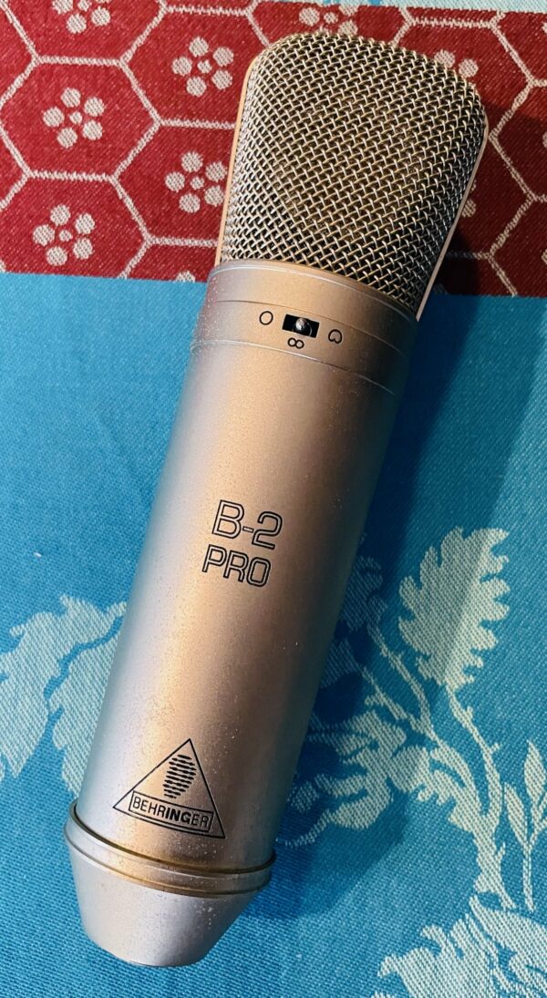 Microphone condensateur Behringer B-2 pro, mousse, fixation, bonnette – Image 2