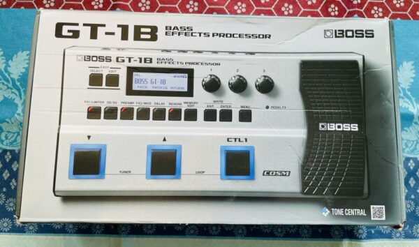 Pédalier effets basses Boss GT1B n°A40311B, carton d’origine, alim 9V Eagletone – Image 7