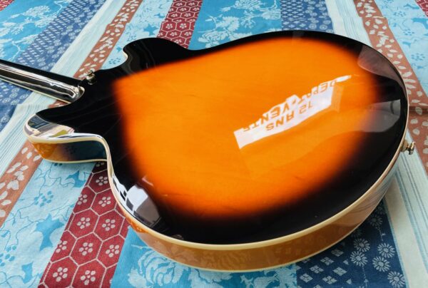 Guitare électrique Epiphone Sheraton II Pro Vintage Sunburst n°18112303251 (2018), étui Epiphone – Image 7