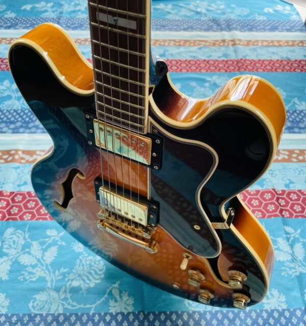 Guitare électrique Epiphone Sheraton II Pro Vintage Sunburst n°18112303251 (2018), étui Epiphone – Image 10