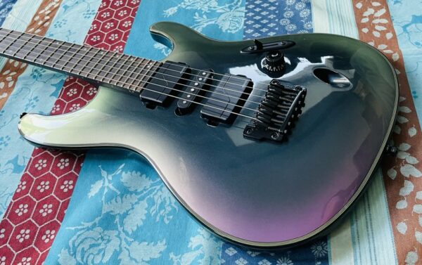 Guitare électrique Ibanez S671 ALB Black Aurora Burst n°191228677 – Image 3