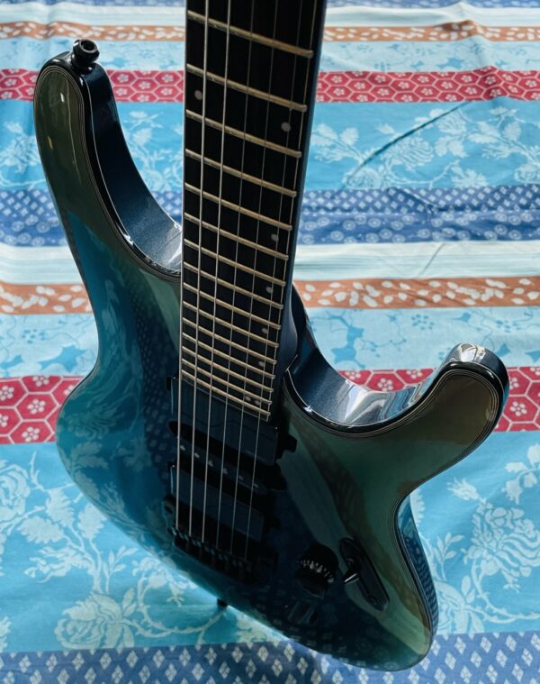 Guitare électrique Ibanez S671 ALB Black Aurora Burst n°191228677 – Image 11