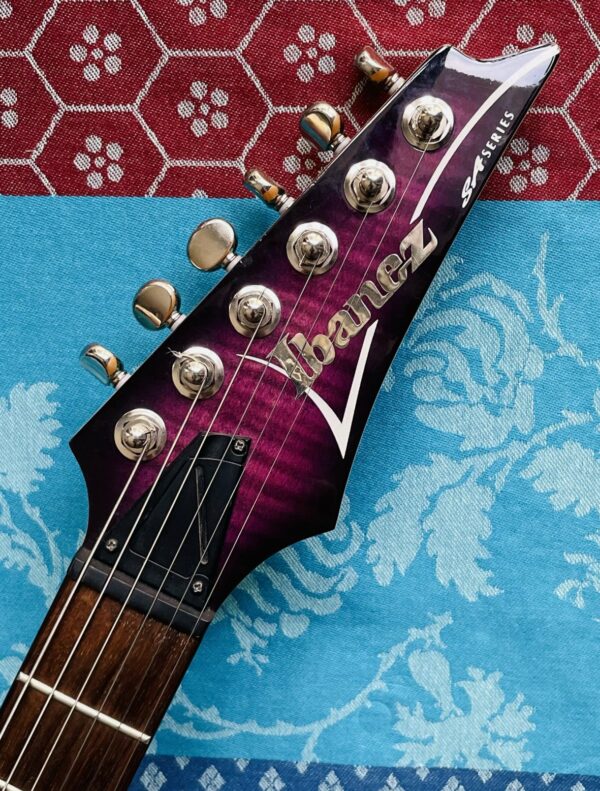 Guitare électrique Ibanez SA260 FM purple burst n°J11025079 – Image 4