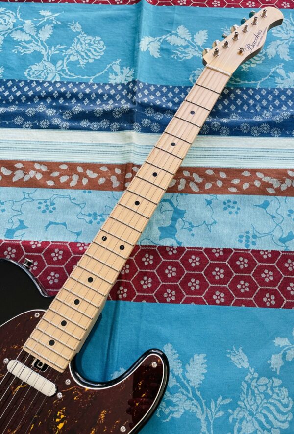 Guitare électrique Bacchus BTL700B black oil n°626228 (Japan/Philippines), housse d’origine – Image 4