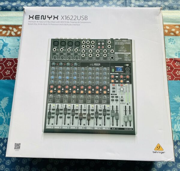 Table de mixage analogique Behringer Xenyx 1622 USB n°S221200455900, 2 équerres, boite d’origine, alim – Image 7