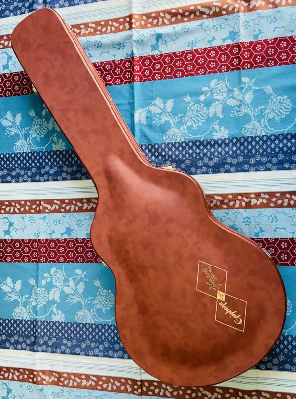 Guitare électrique Epiphone ES-355 1959 Inspired by Gibson HT EB Vos cherry red n°24121510645, étui Epiphone – Image 2