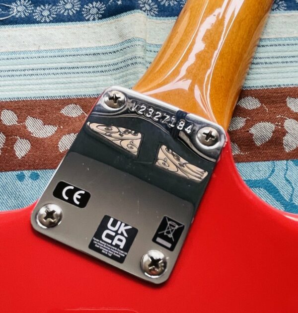 Guitare électrique Fender American Vintage II 1961 stratocaster rosewood fiesta red n° V2327184 (2023, USA), étui et certificat, réglage luthier Amal (20.09.25) – Image 7