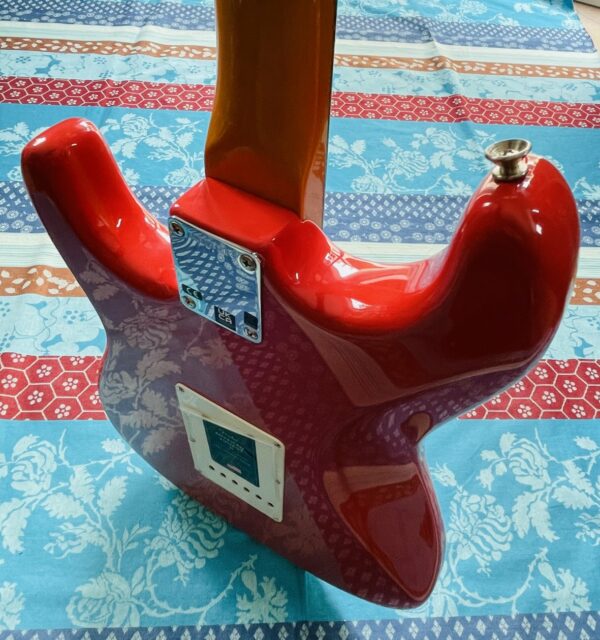Guitare électrique Fender American Vintage II 1961 stratocaster rosewood fiesta red n° V2327184 (2023, USA), étui et certificat, réglage luthier Amal (20.09.25) – Image 11
