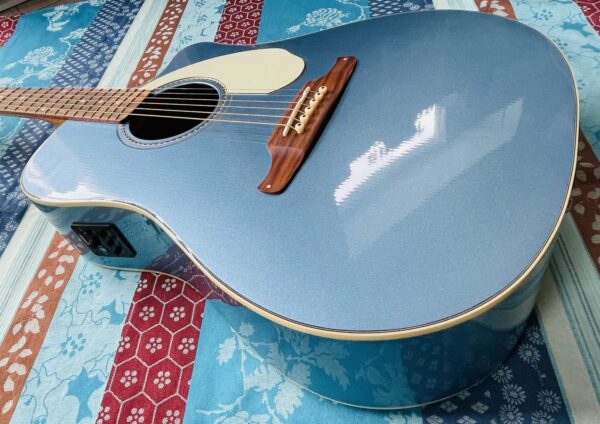 Guitare électro-acoustique Fender Sonoran SCE lake placid blue, Housse Tobago, réglée chez le luthier Amal (08.09.25) – Image 2