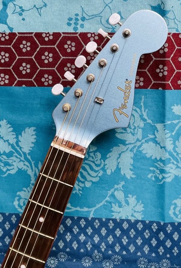 Guitare électro-acoustique Fender Sonoran SCE lake placid blue, Housse Tobago, réglée chez le luthier Amal (08.09.25) – Image 3