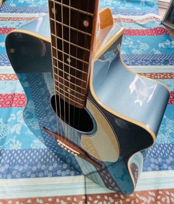 Guitare électro-acoustique Fender Sonoran SCE lake placid blue, Housse Tobago, réglée chez le luthier Amal (08.09.25) – Image 6