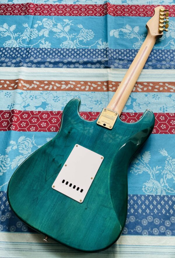 Guitare électrique Hohner Professional ST 59 Greenburst n°C218128 (1990, Korea), réglée chez le luthier Amal (08.09.25) – Image 6