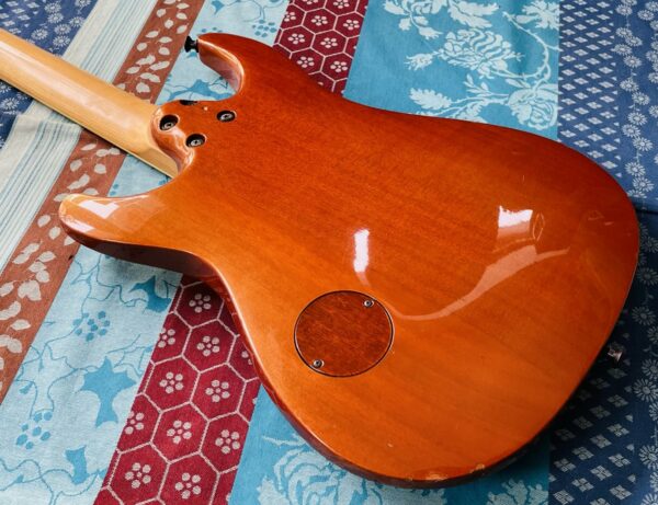 Rare guitare électrique Ibanez S.Classic SC620 amber pearl n°F9734102 (1997, Japan), housse Ibanez, réglage luthier Amal (20.09.25), micro manche Dimarzio Rick Derringer signature – Image 7