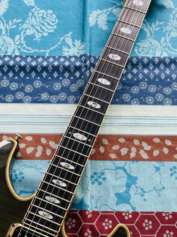 Rare guitare électrique Ibanez S.Classic SC620 BGN black green n°F98003884 (1998, Japan), étui ancien, réglage luthier Amal (20.09.25) – Image 3