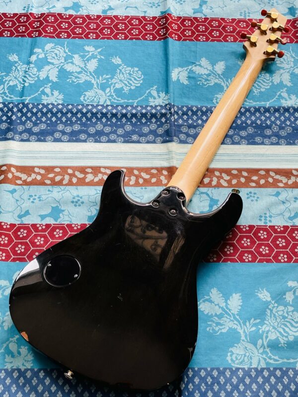 Rare guitare électrique Ibanez S.Classic SC620 BGN black green n°F98003884 (1998, Japan), étui ancien, réglage luthier Amal (20.09.25) – Image 6