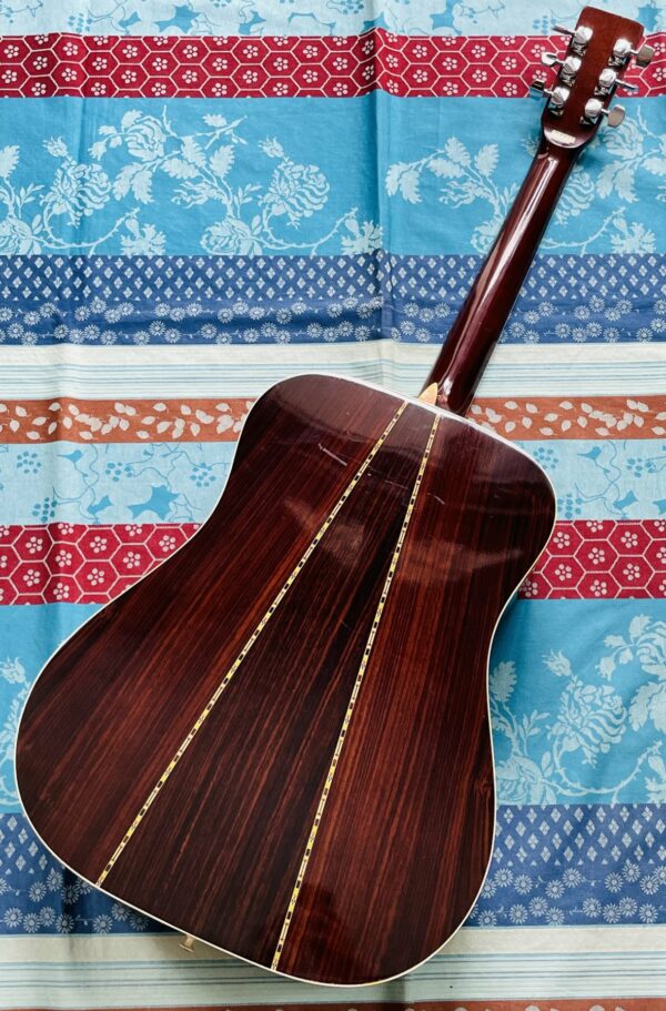 Guitare acoustique Kiso-Suzuki W200 n°70395 (1970, Japan, ville de Kisofukushima), étui noir, réglée chez le luthier Amal (08.09.25) – Image 7