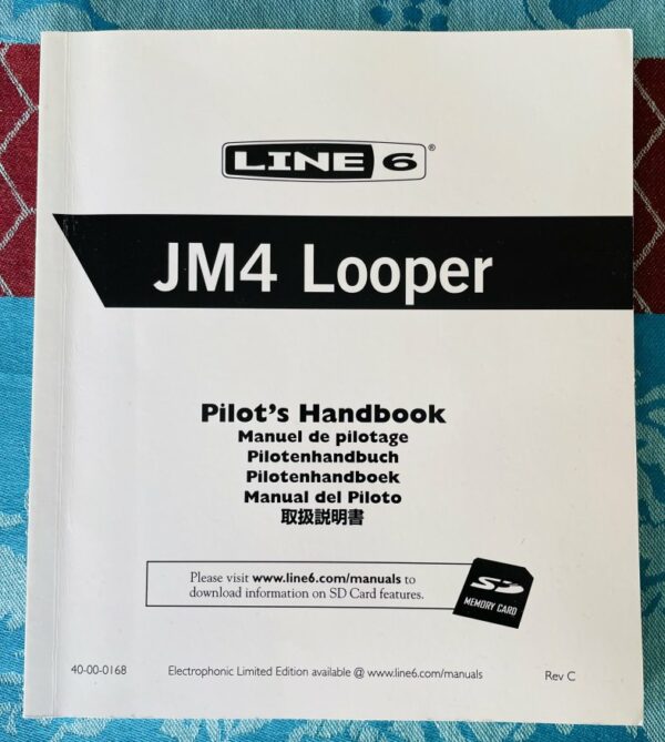 Multieffets looper guitare Line 6 JM4 Looper n°JM42L6006001251, alim, notice – Image 5