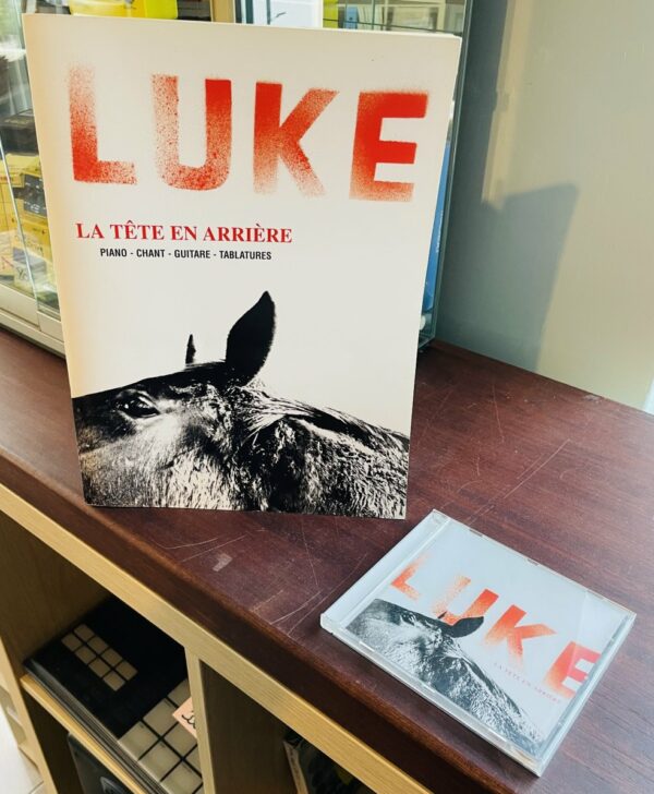 Livre Luke la tête en arrière, CD, édition ID Music