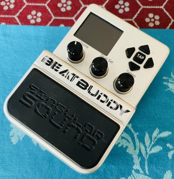 Pédale d’accompagnements rythmiques Singular Sound BeatBuddy n°BB0017785, footswitch, câble, boites, carte SD 4GB – Image 2