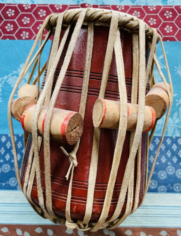 Petit tambour Dayan « tabla d’Inde », coussin – Image 2