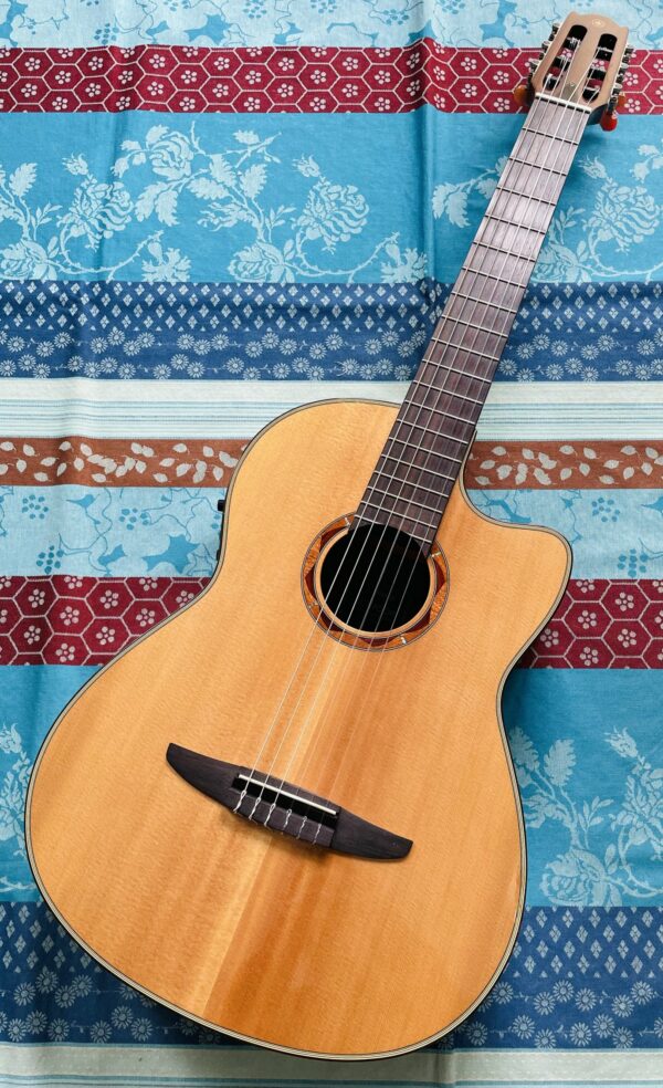 Guitare électro-classique Yamaha nylon NC900R n°HIP130549, étui FX, réglage luthier Amal (20.09.25), préampli neuf importé du Japon (2025)