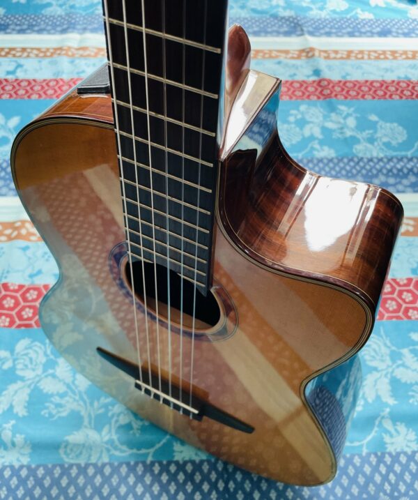 Guitare électro-classique Yamaha nylon NC900R n°HIP130549, étui FX, réglage luthier Amal (20.09.25), préampli neuf importé du Japon (2025) – Image 9