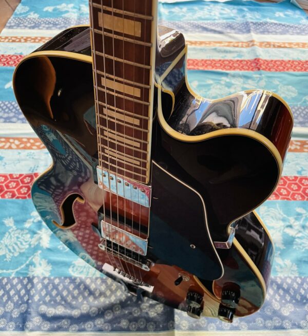 Guitare électrique Ibanez Artcore AF75 brown sunburst BS12.01 n°S06111902, révision Luthier Thébé, housse Tobago, sangle – Image 8