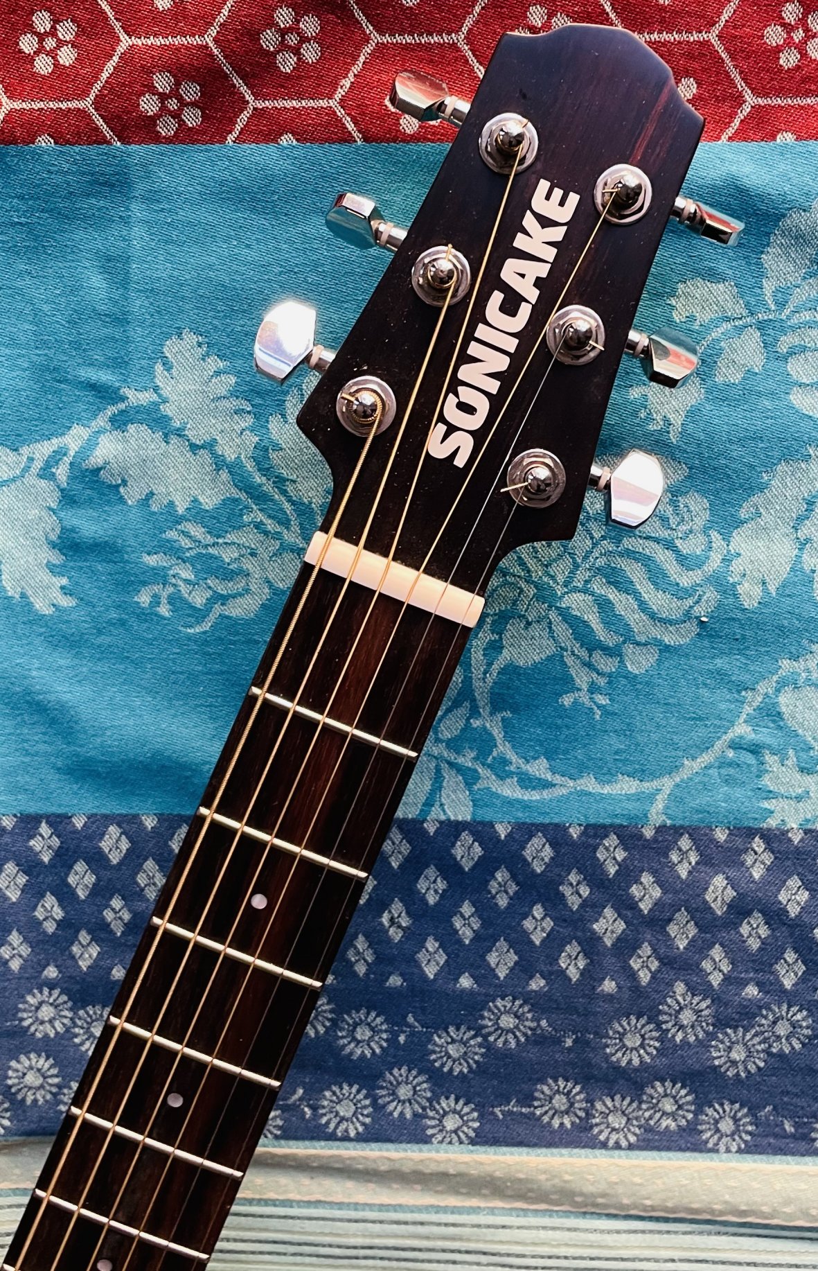 Guitare de voyage Sonicake QGT01, housse d’origine – Image 3