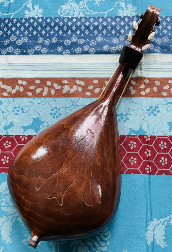 Lyre crétoise Stagakis Lyran Cretan (Crète / Grèce), archet, housse, collophane – Image 3