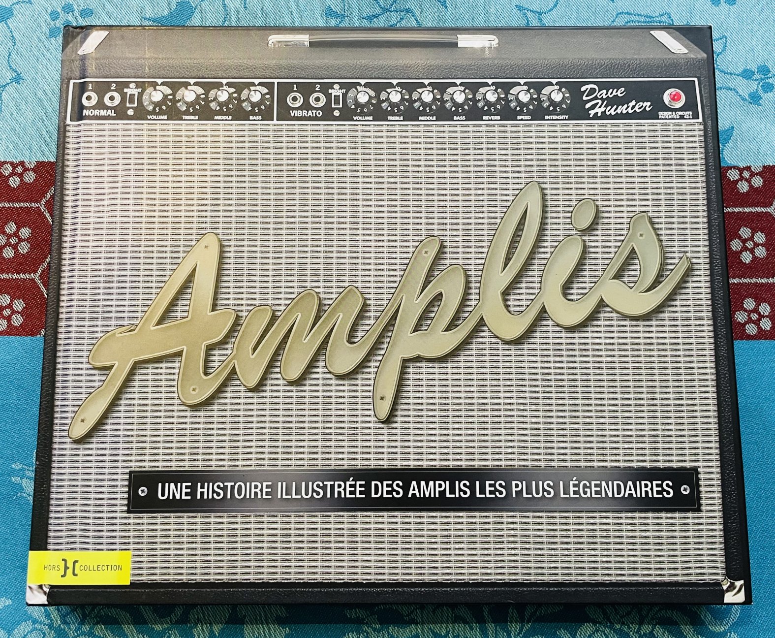 Livre Amplis, Dave Hunter (2013, Edition Hors Collection)