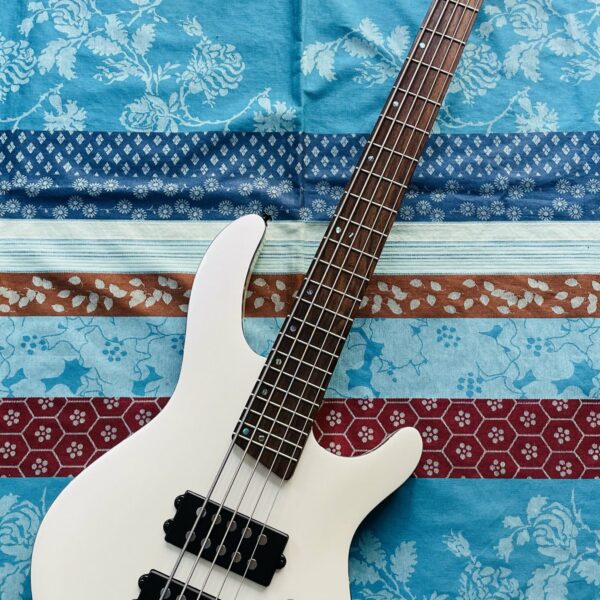 Basse électrique active 5 cordes Cort C5H White Pearl n°130803341