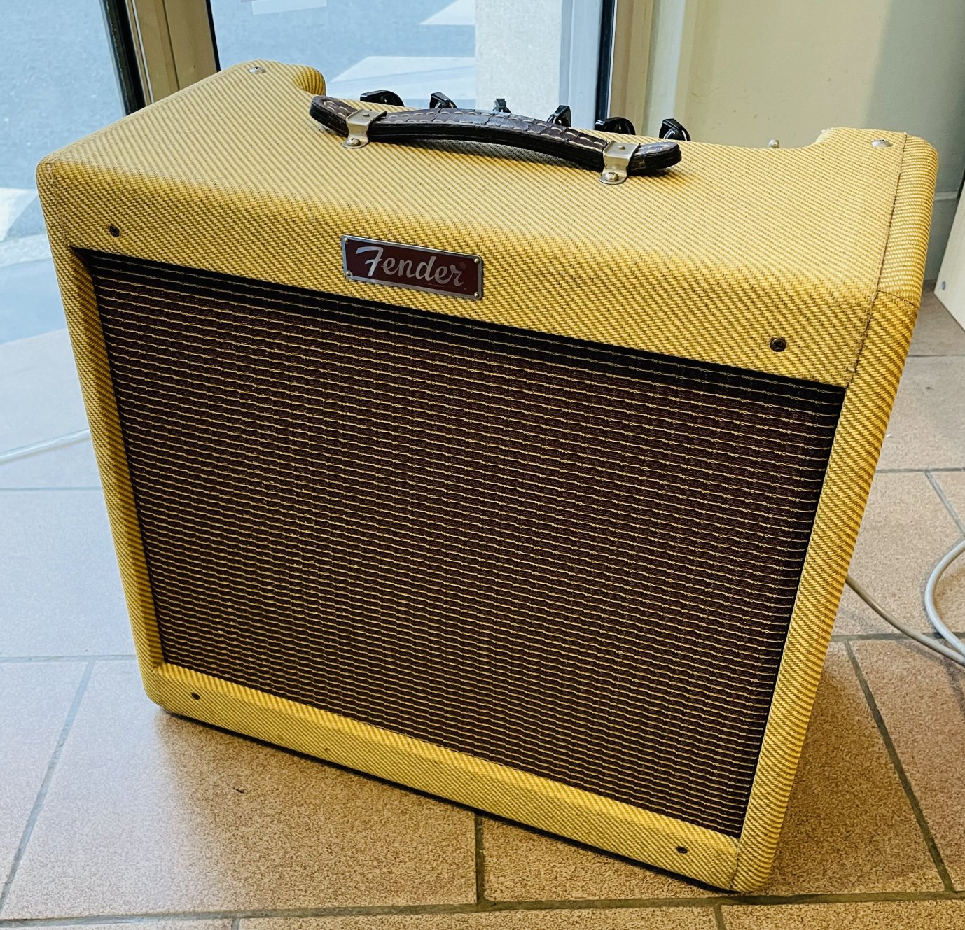 Ampli guitare lampes Fender Blues Junior tweed n°LO-T.094260 (USA), 15W