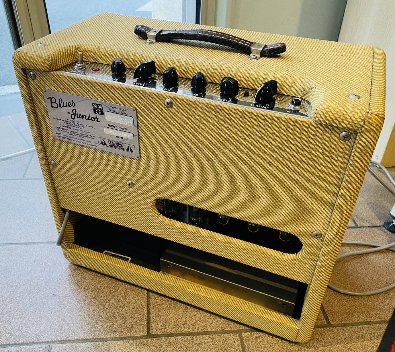 Ampli guitare lampes Fender Blues Junior tweed n°LO-T.094260 (USA), 15W – Image 3