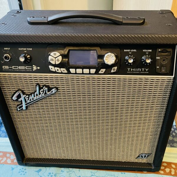 Ampli guitare Fender G-Dec 30 n°CMTB10201274, notice, alim, SD 8Go, footswitch