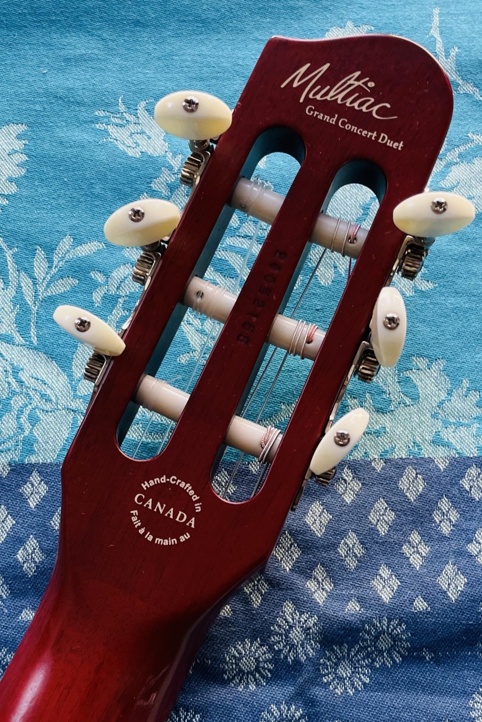 Guitare électro-classique Godin Multiac Encore Grand Concert Duet n°20052166, housse Godin, 2 jeux de cordes neuves Hannabach-Knobloch – Image 6