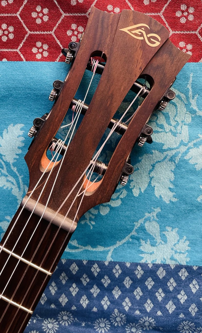 Guitare électro-acoustique Lâg TN170 ASCE nylon auditorium slim cut n°240GLT12146, cordes savarez – Image 3