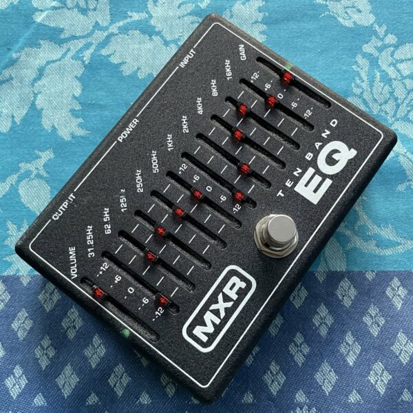 Pédale équaliseur MXR Ten band EQ, alim Dunlop