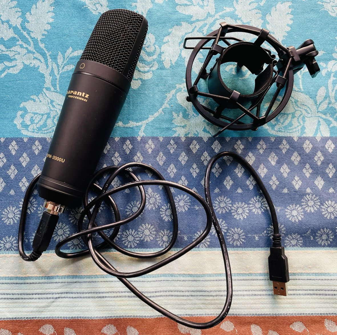 Micro usb Marantz MPM-2000U, valise, suspension, usb