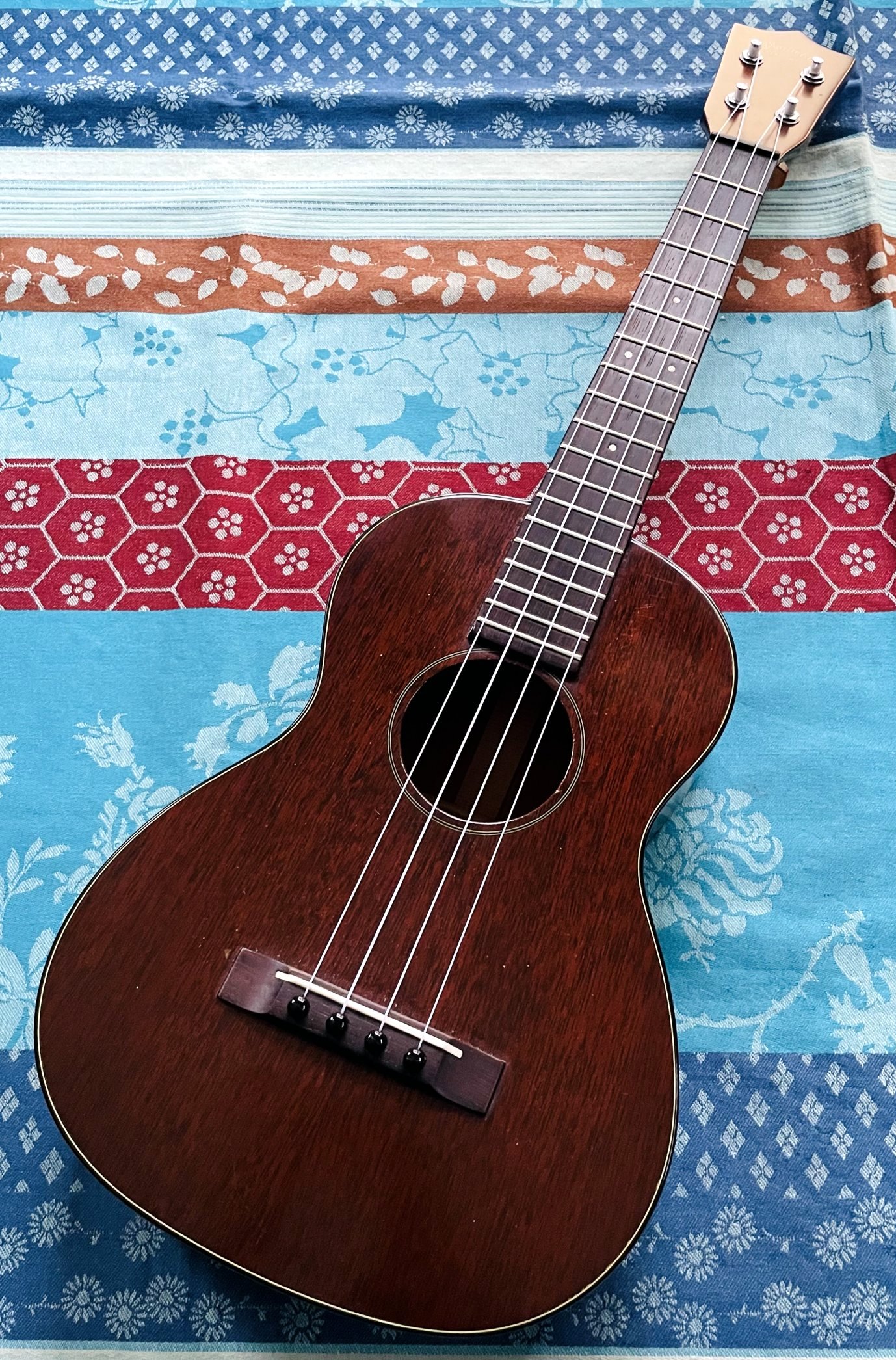 Ukulélé ténor acajou Martin (1950, USA), bel étui Gator