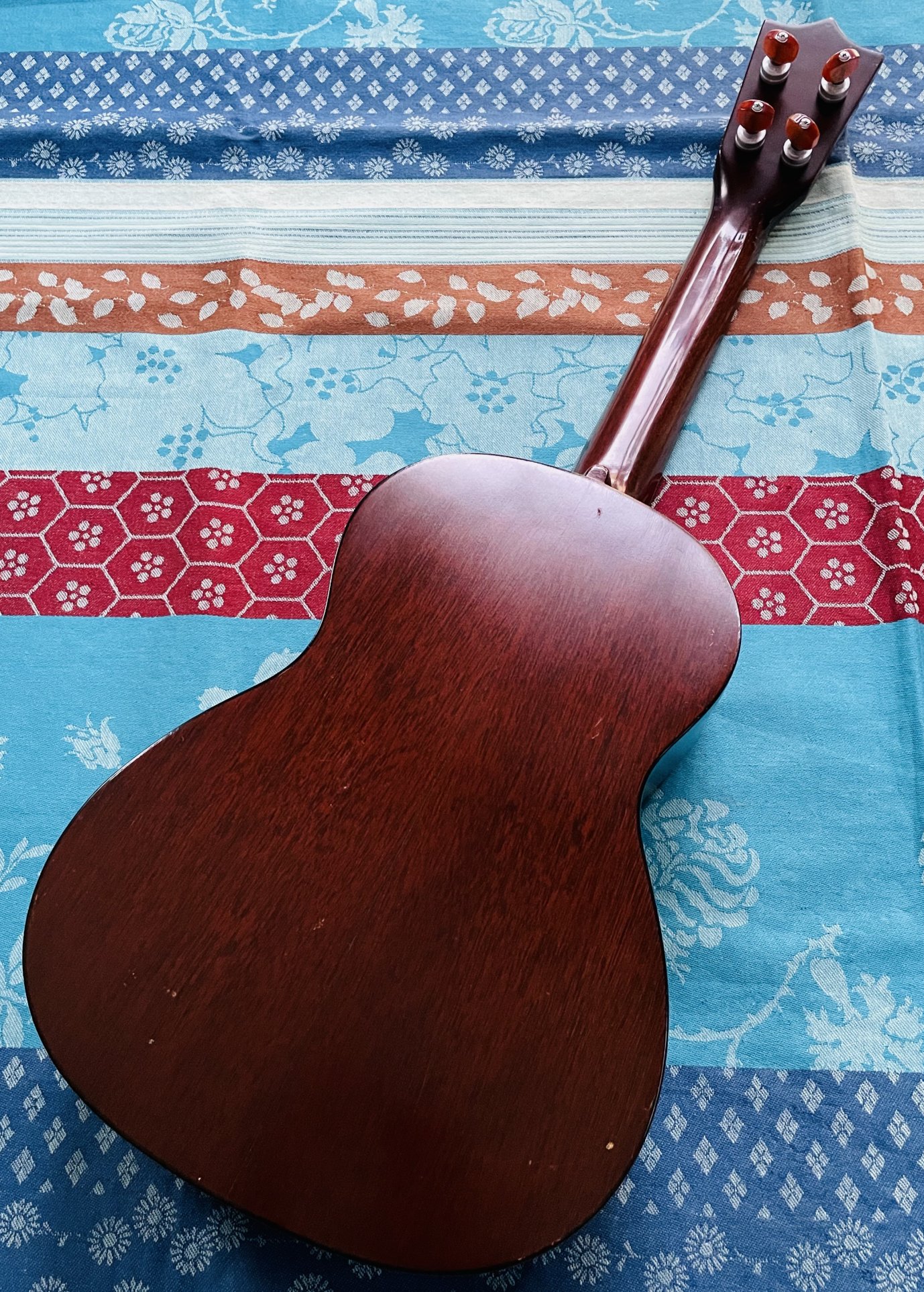 Ukulélé ténor acajou Martin (1950, USA), bel étui Gator – Image 5