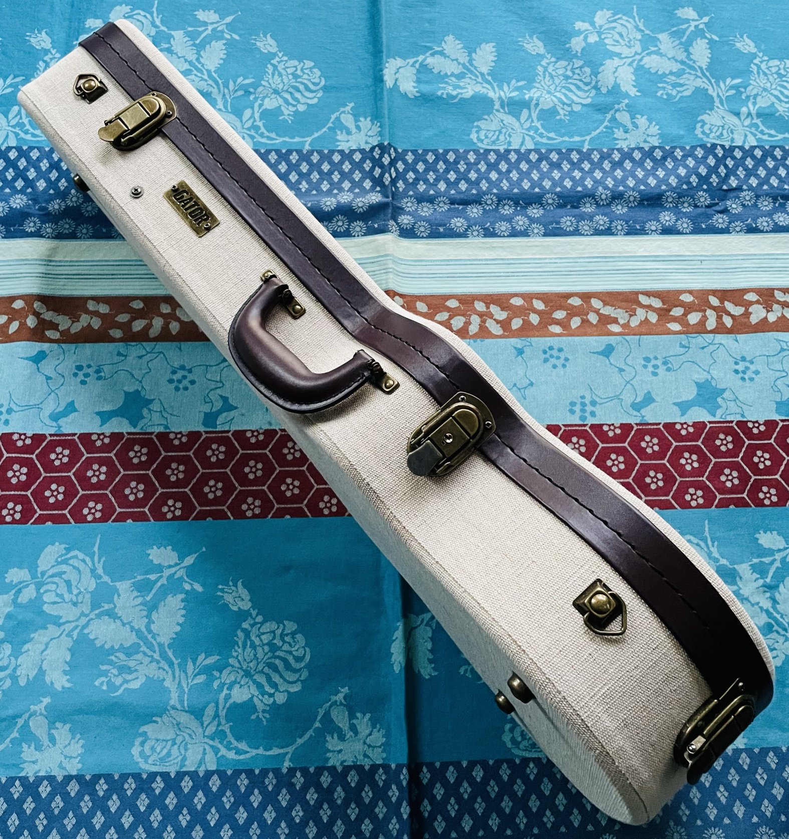 Ukulélé ténor acajou Martin (1950, USA), bel étui Gator – Image 11