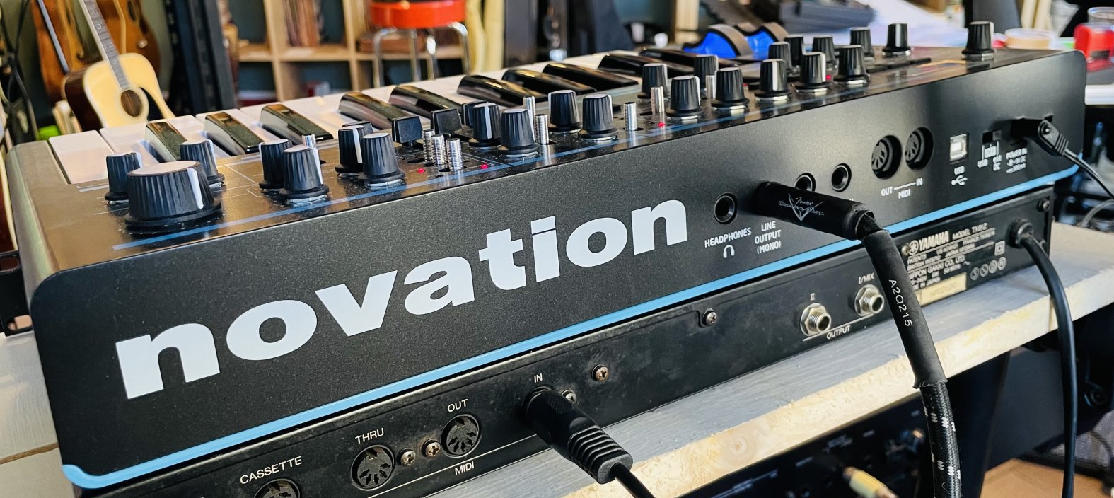 Synthé analogique mono Novation Bass Station II n°DB9437044258, alim – Image 4