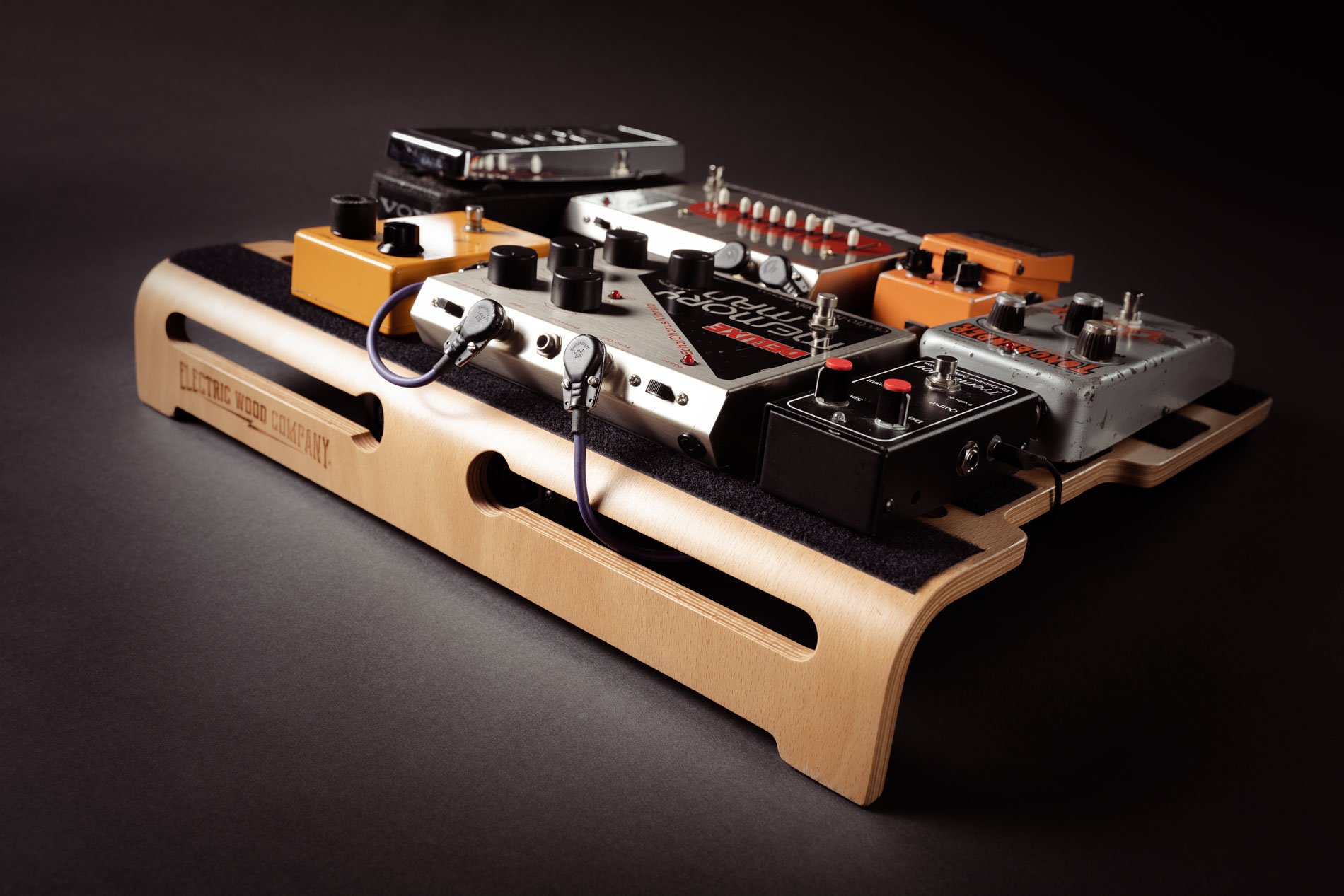 Pedalboard Electric Wood Compagny EWC10 (France), housse d’origine, scratch – Image 7