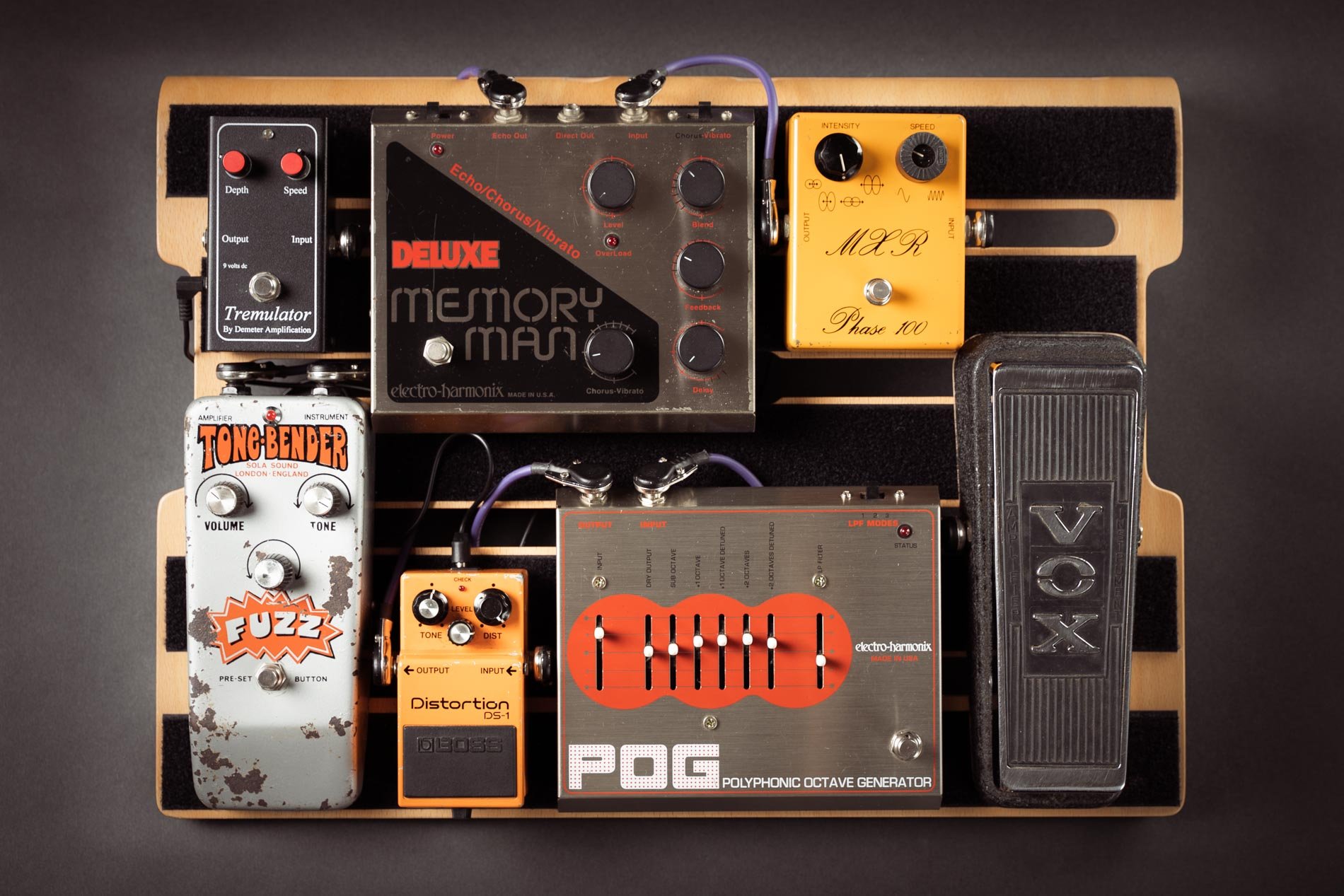 Pedalboard Electric Wood Compagny EWC10 (France), housse d’origine, scratch – Image 8