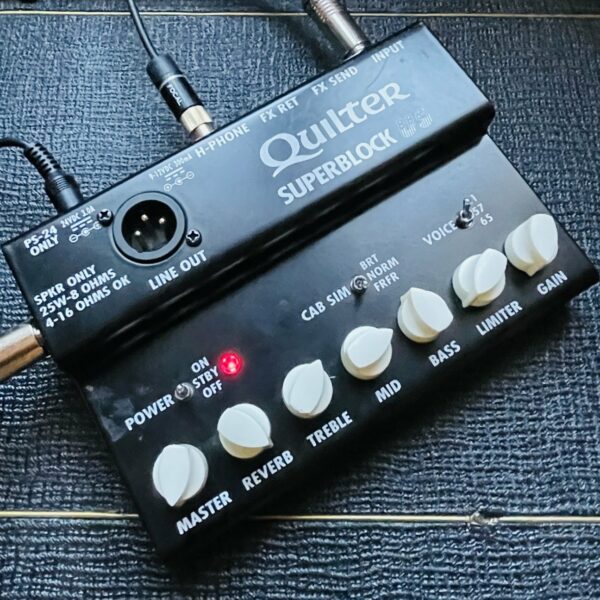 Ampli guitare Quilter Superblock n°0522A630473 (USA), alim