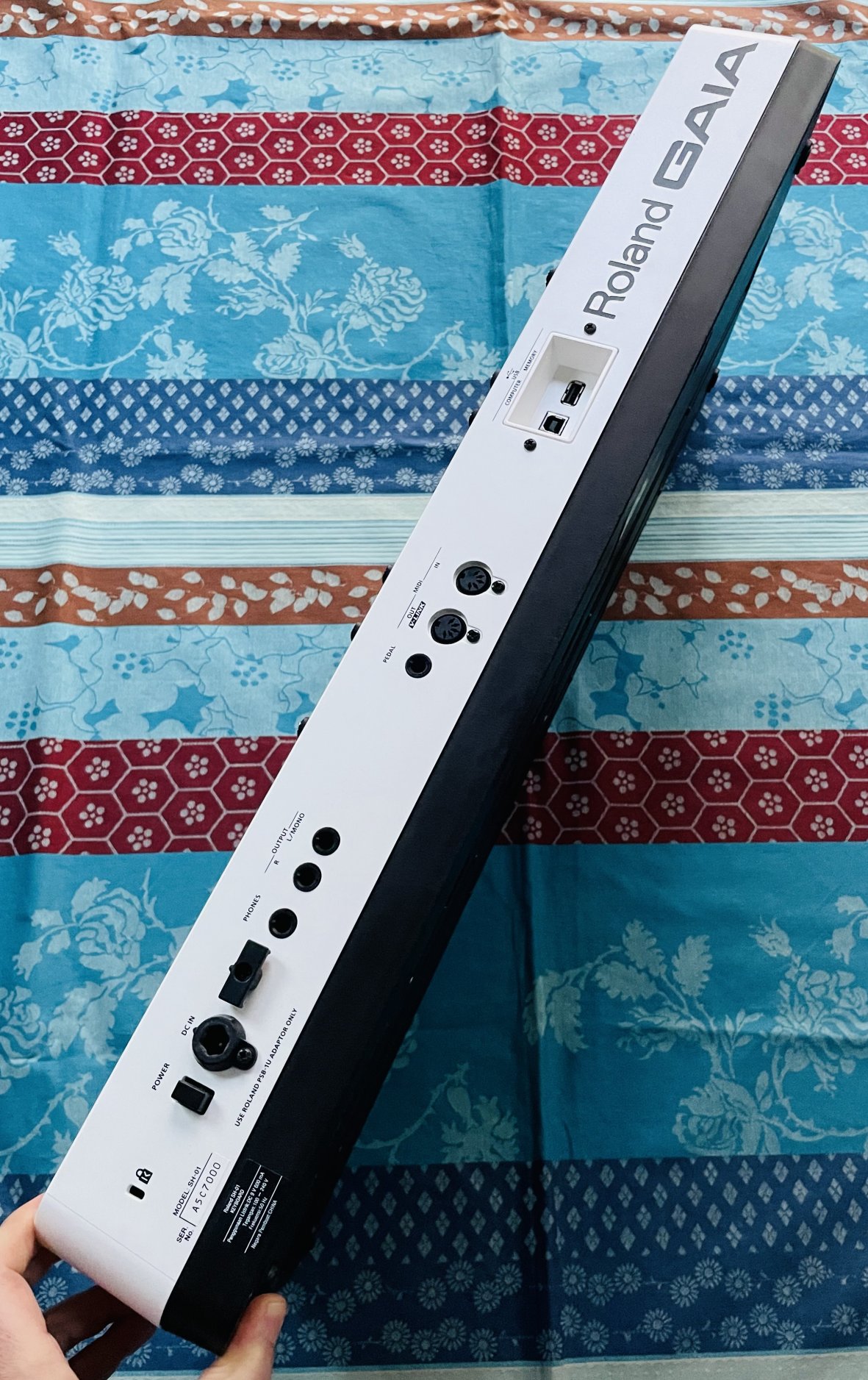 Synthétiseur Roland GAIA SH-01 n°A5C7000 (2014), alim – Image 3