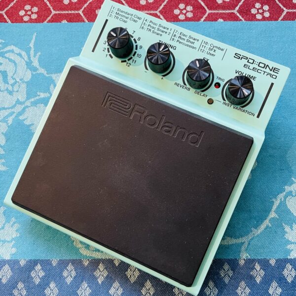 Pad électronique Roland SPD::One Electro n°ZOI1273, boite, alim Boss PSA ajoutée